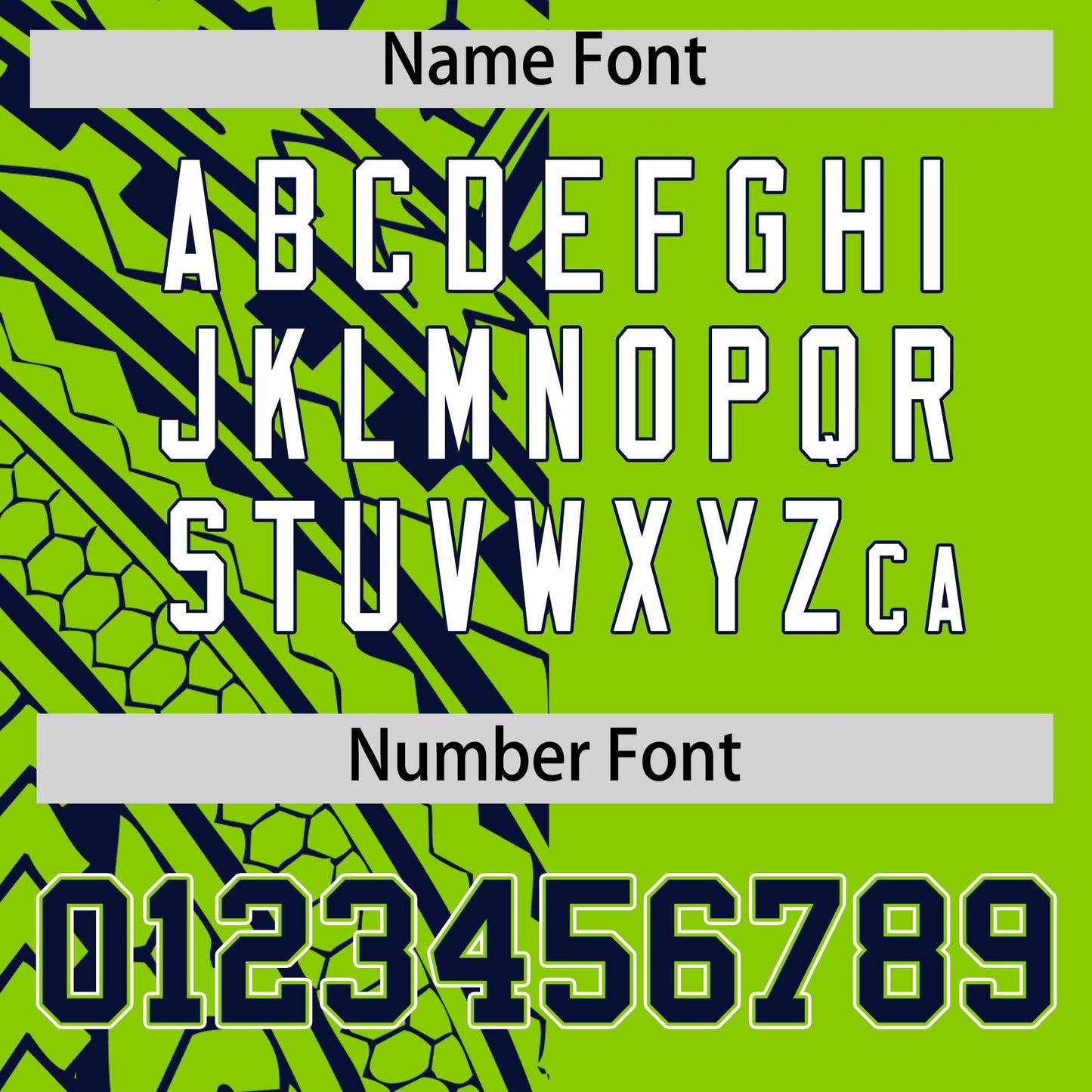 Custom Neon Green Navy Split Fashion Tribal Pattern Authentic Baseball Jersey Limited