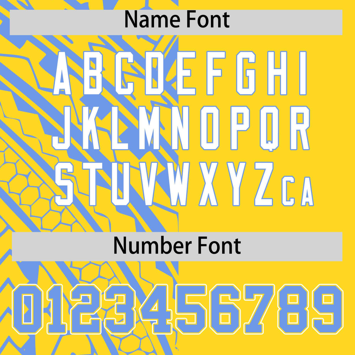 Custom Light Blue Gold Split Fashion Tribal Pattern Authentic Baseball Jersey Limited