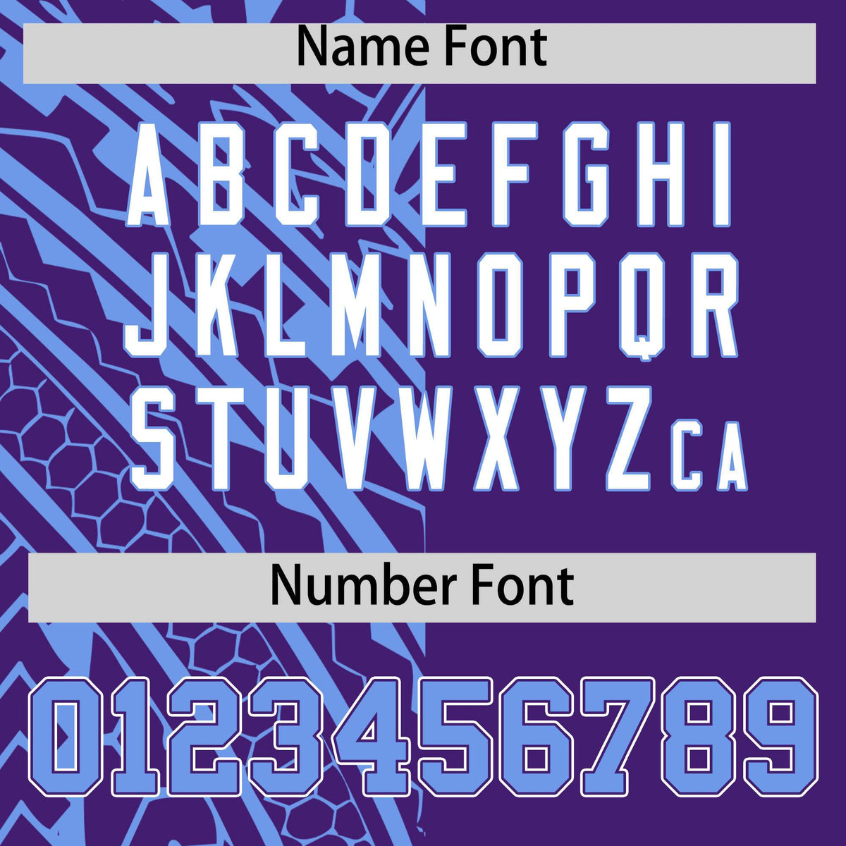 Custom Light Blue Purple Split Fashion Tribal Pattern Authentic Baseball Jersey Limited