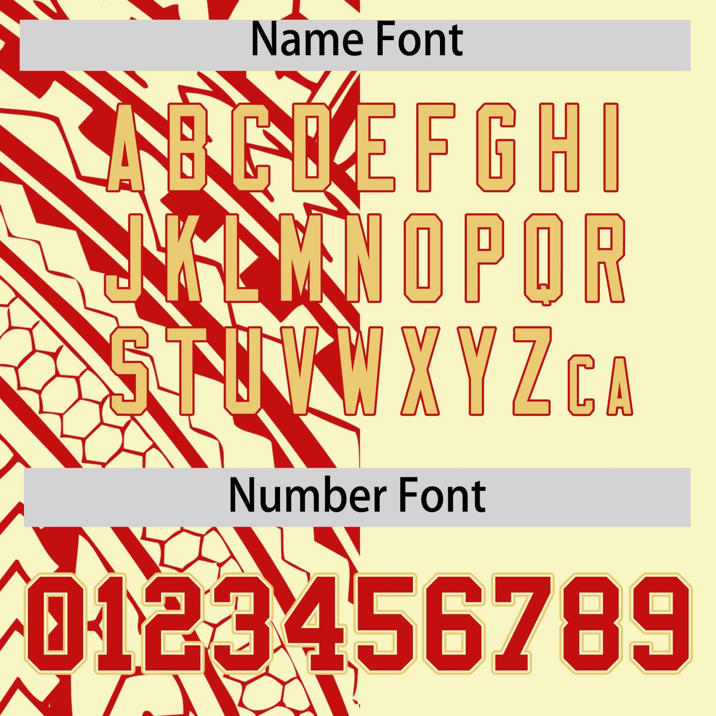 Custom Cream Red Split Fashion Tribal Pattern Authentic Baseball Jersey Limited