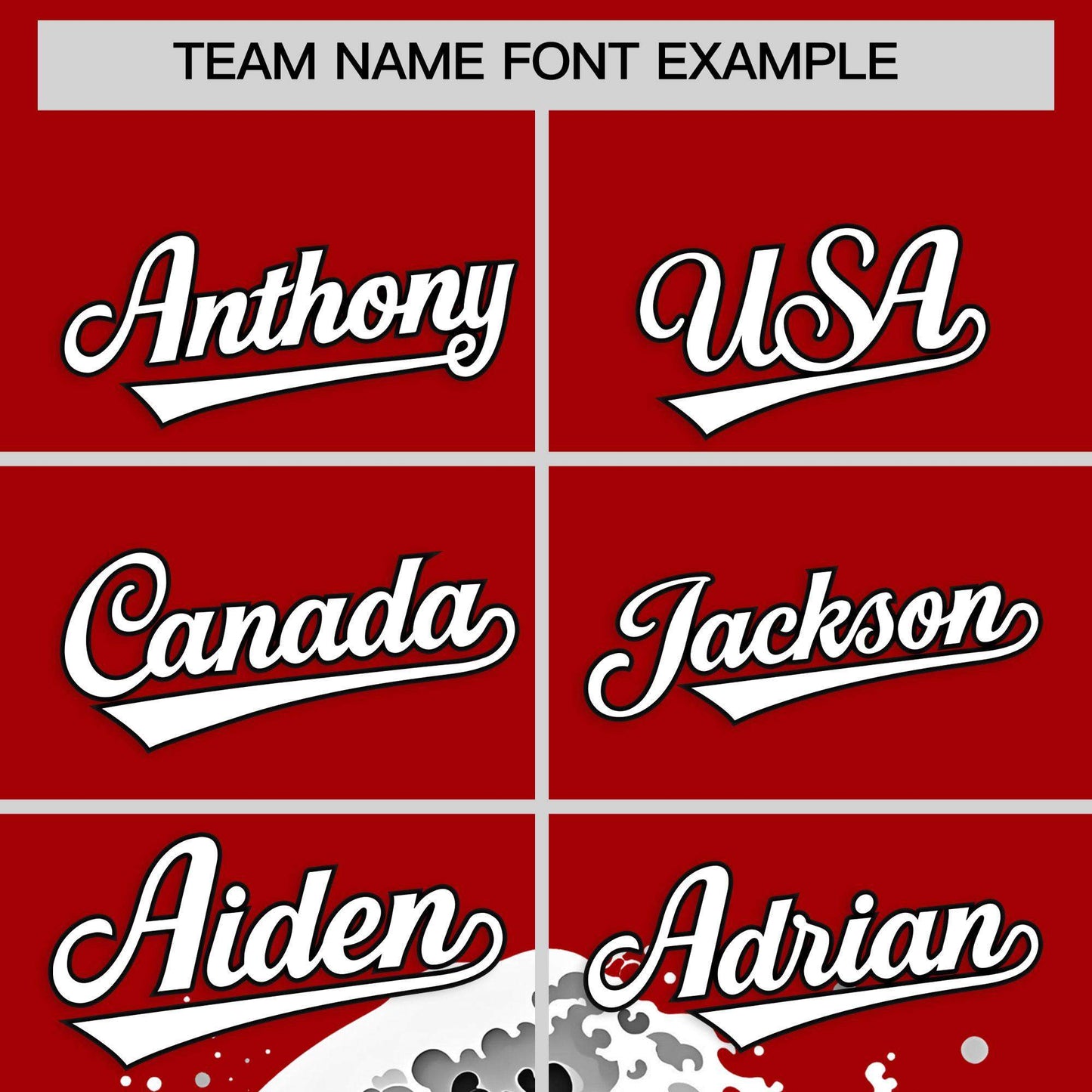 Custom Red Wave Graffiti Pattern Authentic Baseball Jersey Limited