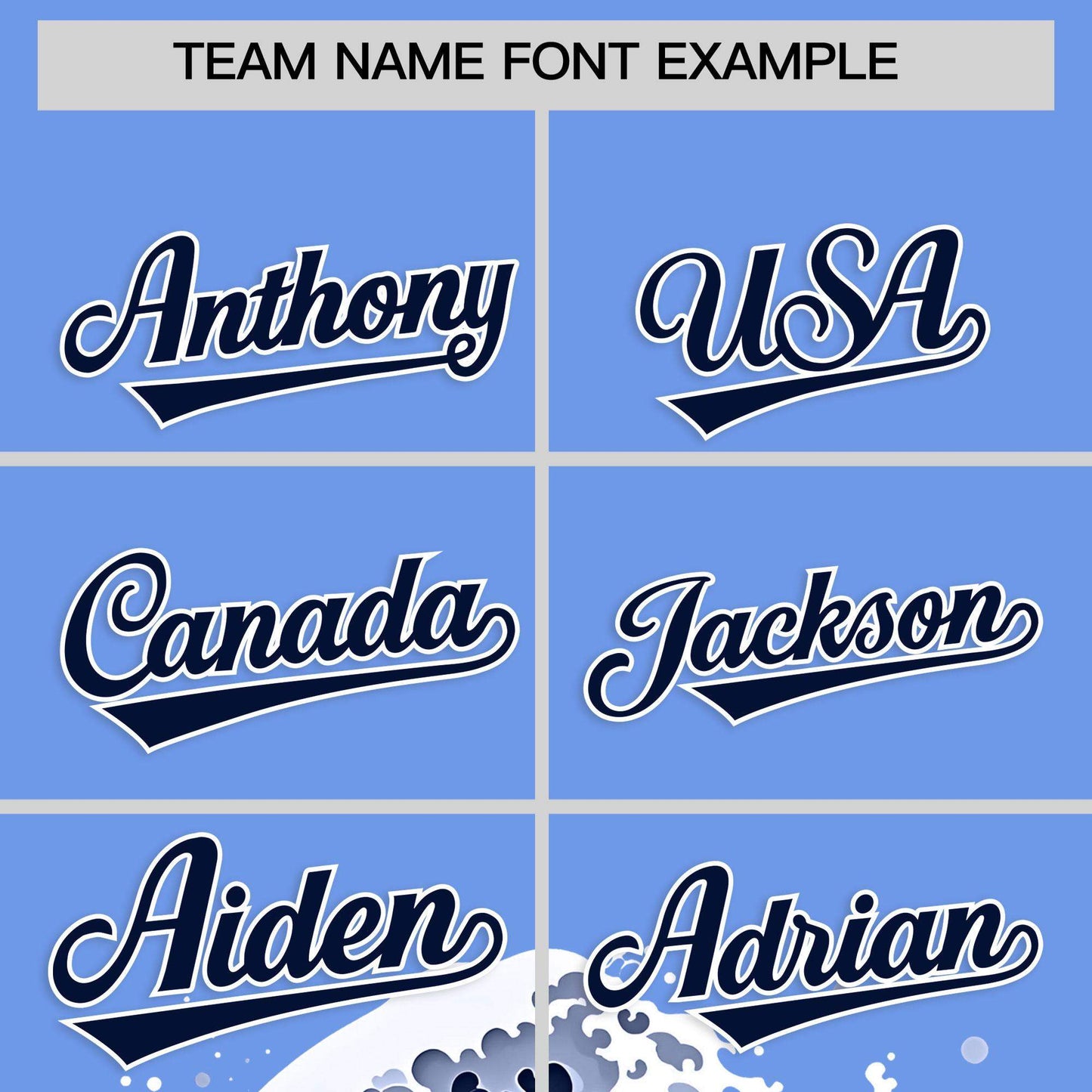 Custom Light Blue Wave Graffiti Pattern Authentic Baseball Jersey Limited