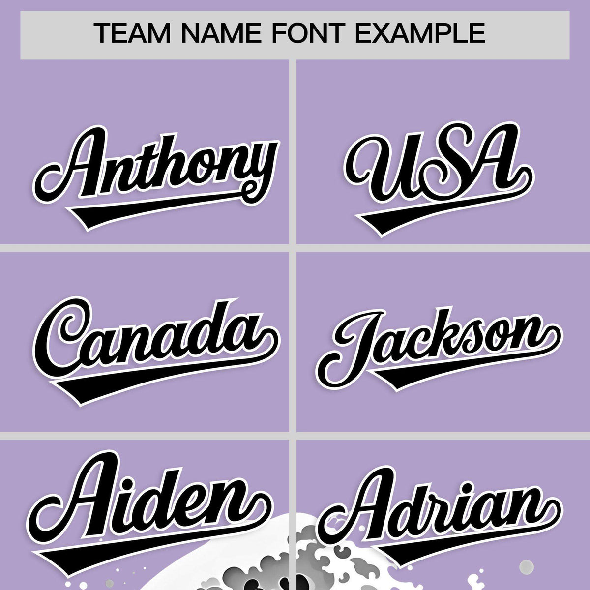 Custom Light Purple Wave Graffiti Pattern Authentic Baseball Jersey Limited