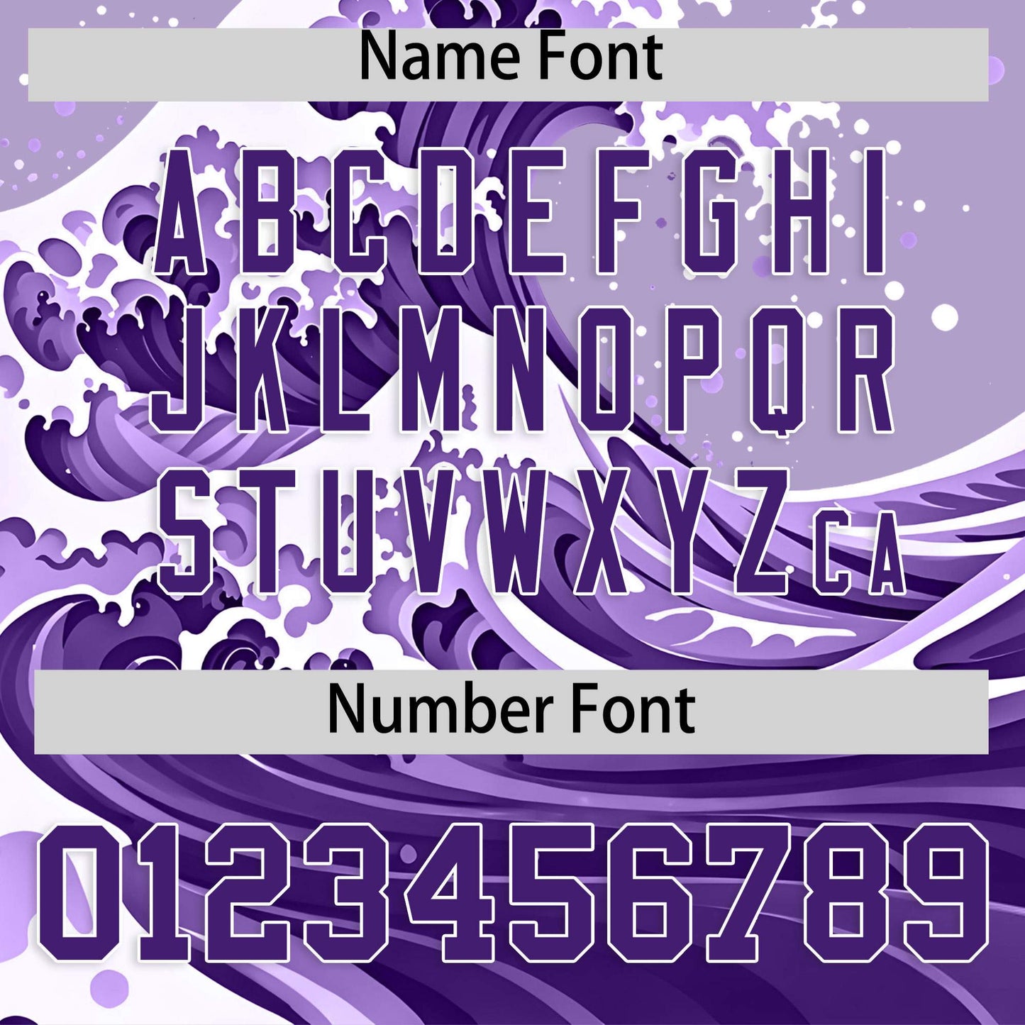 Custom Light Purple Wave Graffiti Pattern Authentic Baseball Jersey Limited