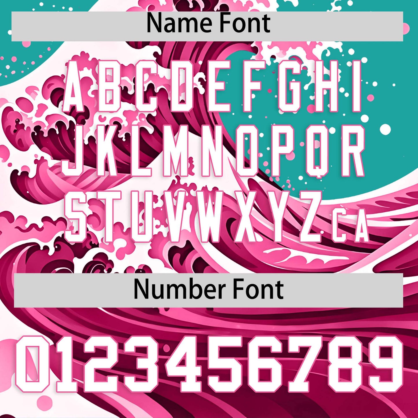 Custom Aqua Wave Graffiti Pattern Authentic Baseball Jersey Limited