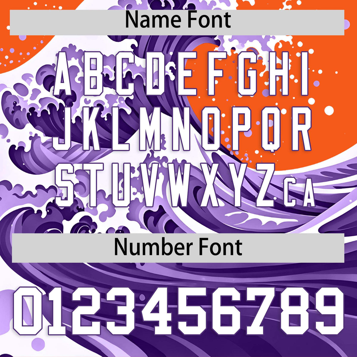 Custom Orange Wave Graffiti Pattern Authentic Baseball Jersey Limited