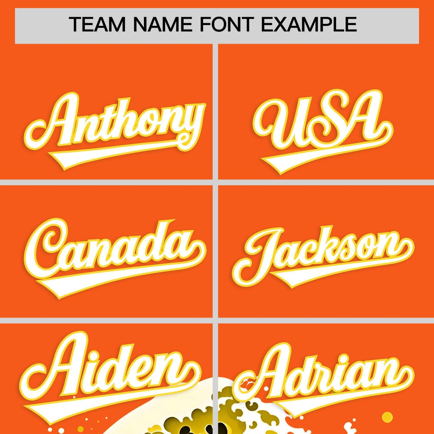 Custom Orange Wave Graffiti Pattern Authentic Baseball Jersey Limited