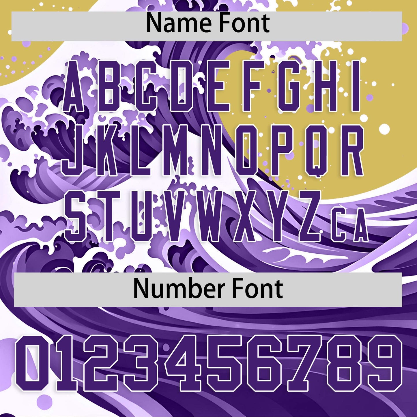 Custom Old Gold Wave Graffiti Pattern Authentic Baseball Jersey Limited