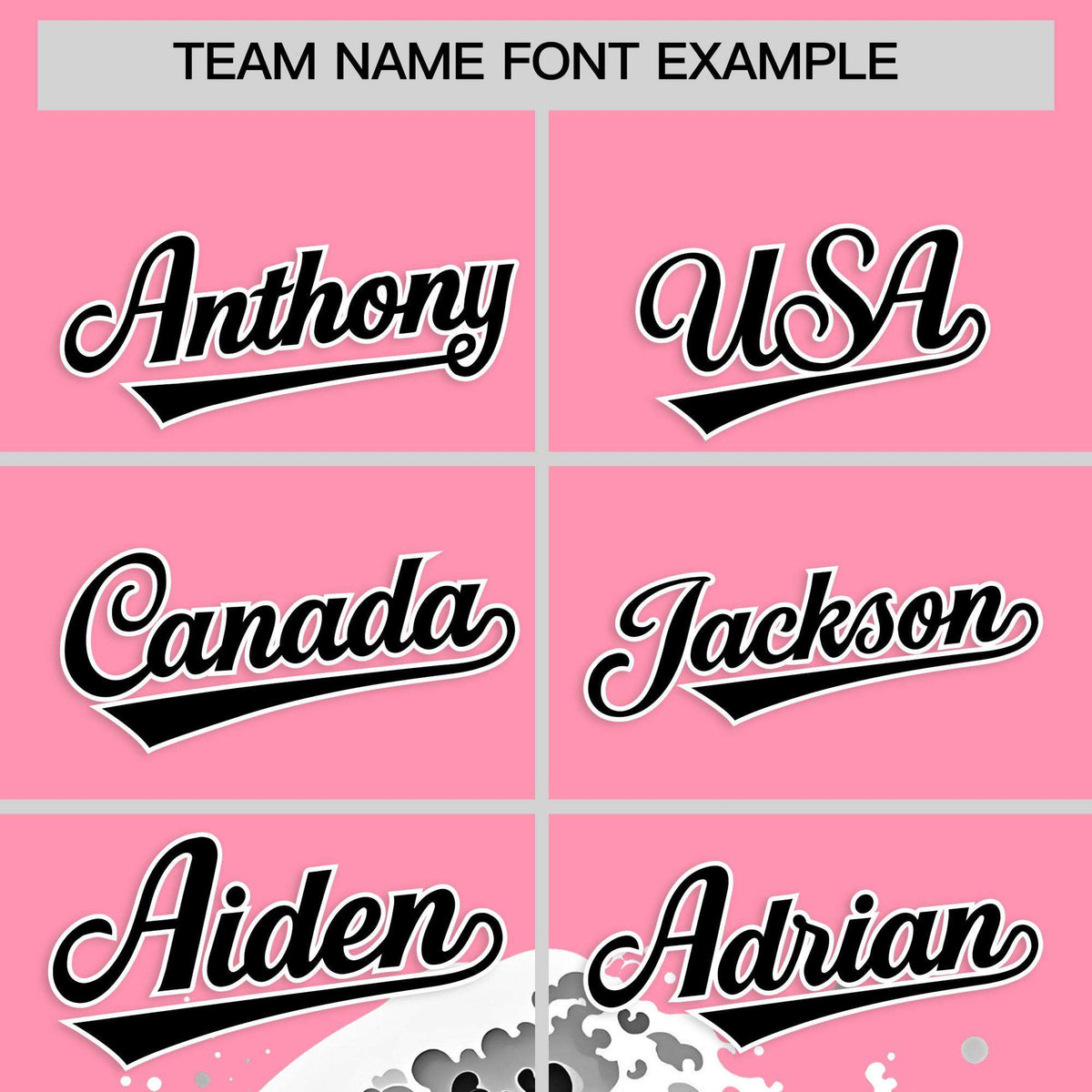 Custom Light Pink Wave Graffiti Pattern Authentic Baseball Jersey Limited