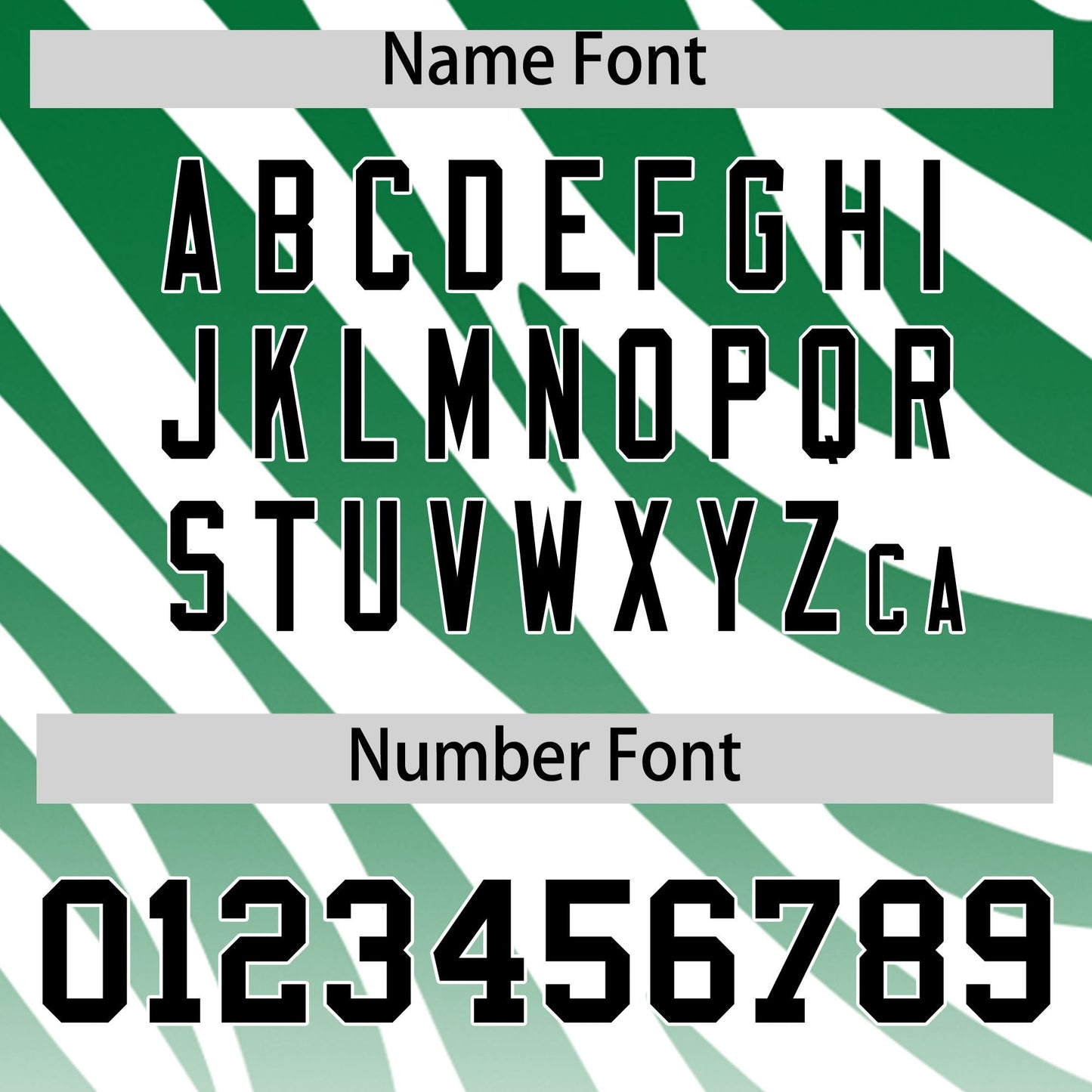 Custom Kelly Green White Tiger Stripe Gradient Animal Print Personalized Team Shirt Baseball Jersey Limited