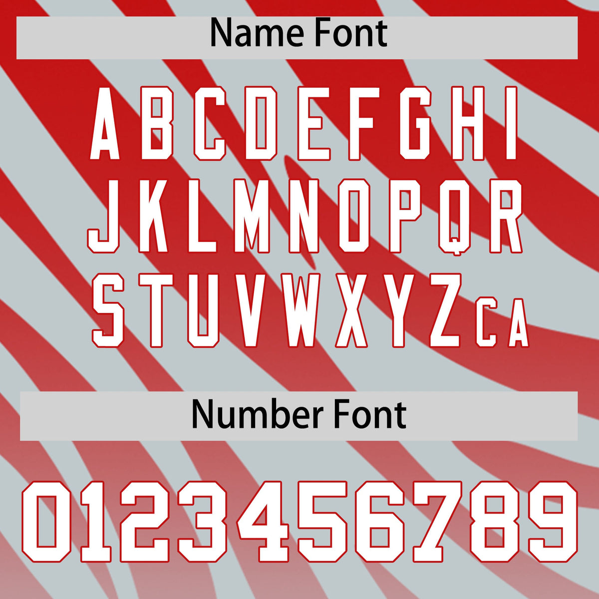 Custom Red Silver Tiger Stripe Gradient Animal Print Personalized Team Shirt Baseball Jersey Limited