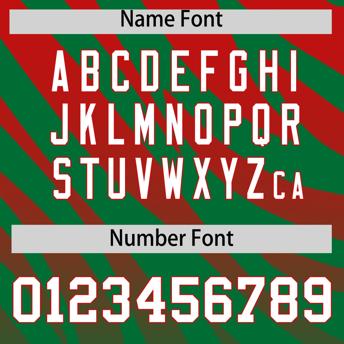 Custom Kelly Green Red Tiger Stripe Gradient Animal Print Personalized Team Shirt Baseball Jersey Limited