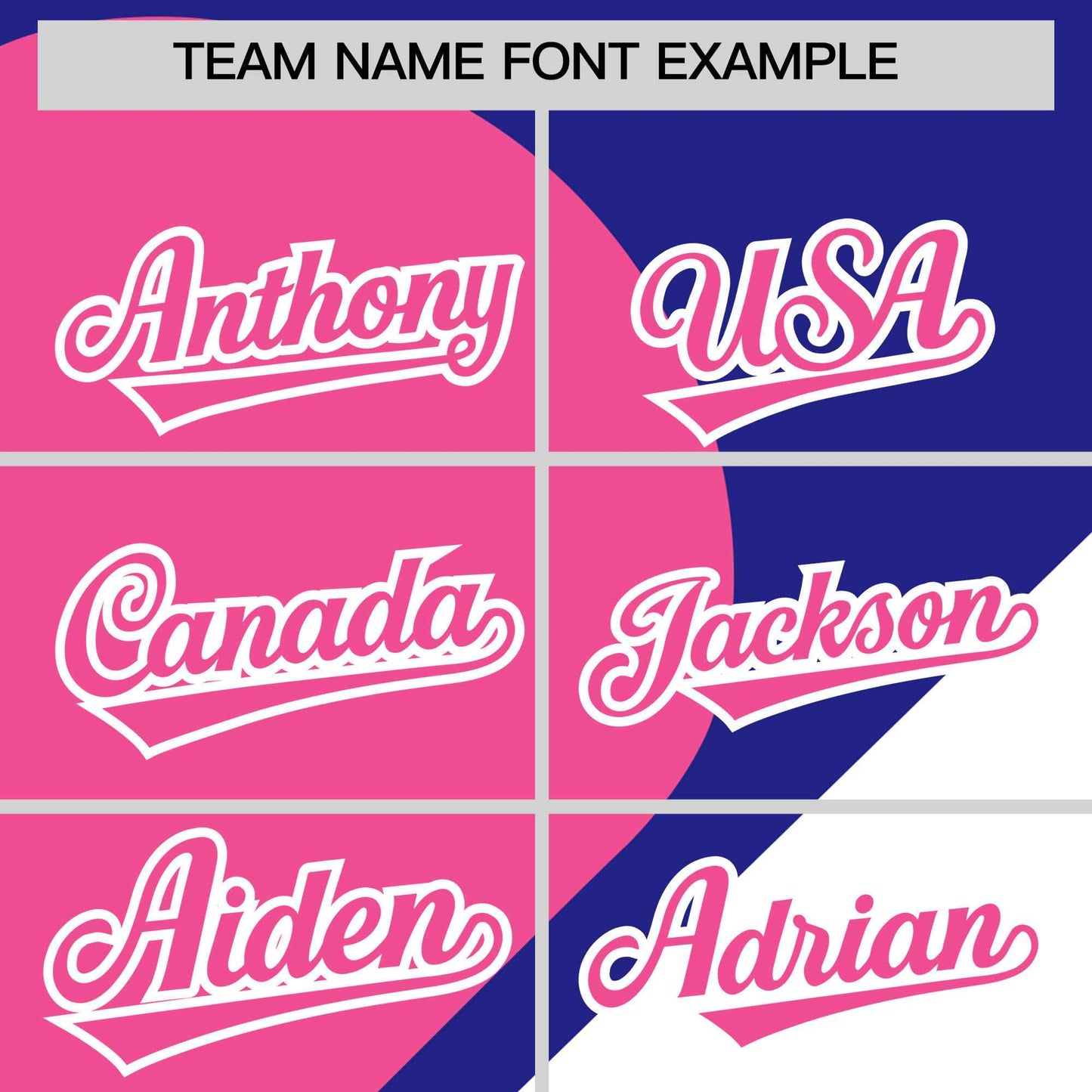 Custom Royal Pink-White Color Block Personalized Half Heart Pattern Authentic Baseball Jersey Limited