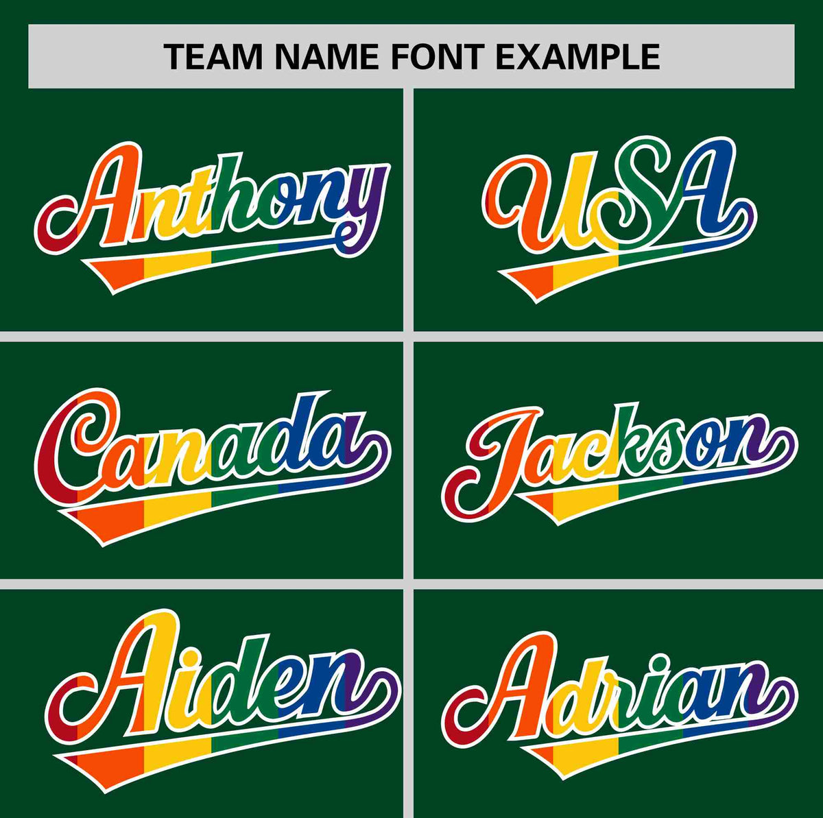 Custom Green LGBT Rainbow For Pride Month Classic Style Authentic Baseball Jersey Limited