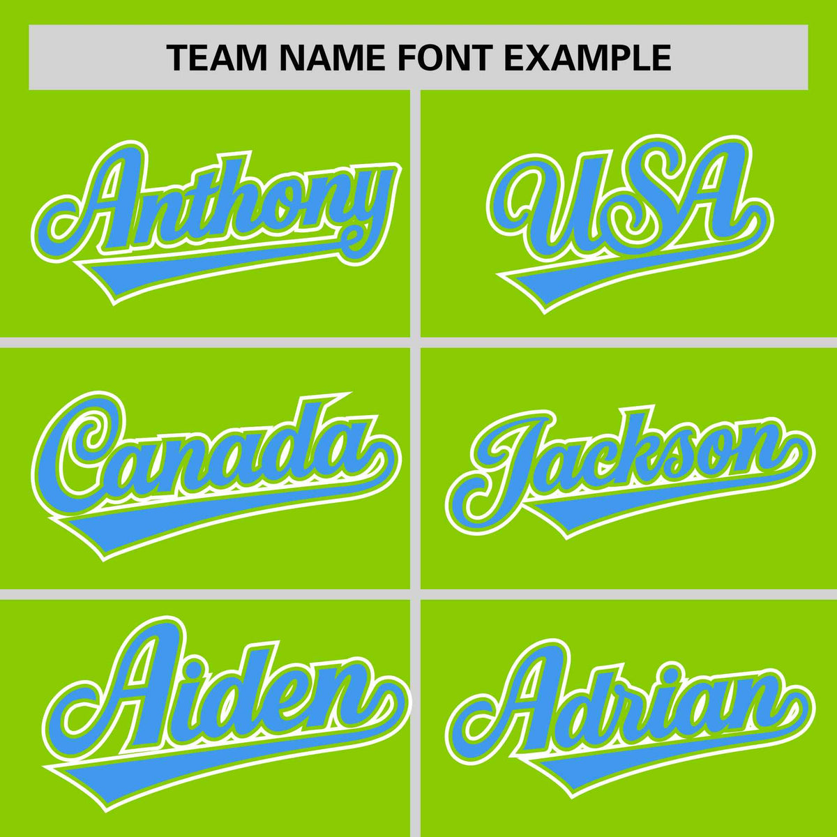 Custom Neon Green Powder Blue Personalized Half Stripe Design Authentic Baseball Jersey Limited