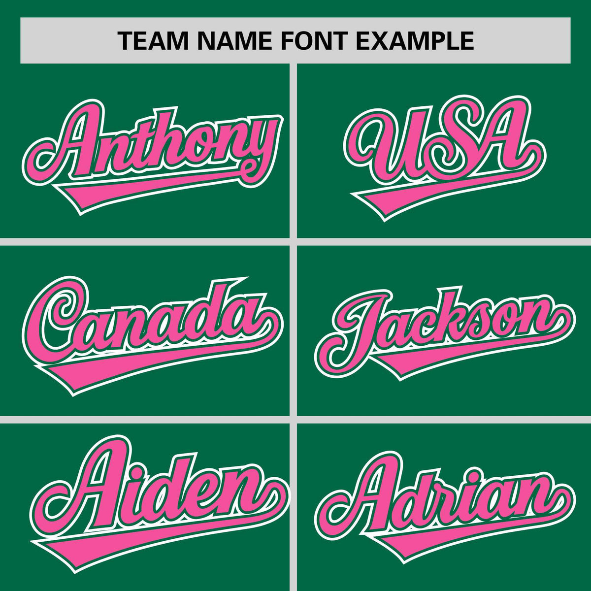 Custom Kelly Green Pink Personalized Half Stripe Design Authentic Baseball Jersey Limited