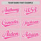 Custom Light Pink Pink Personalized Half Stripe Design Authentic Baseball Jersey Limited