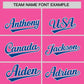 Custom Pink Royal Personalized Classic Authentic Baseball Jersey Limited