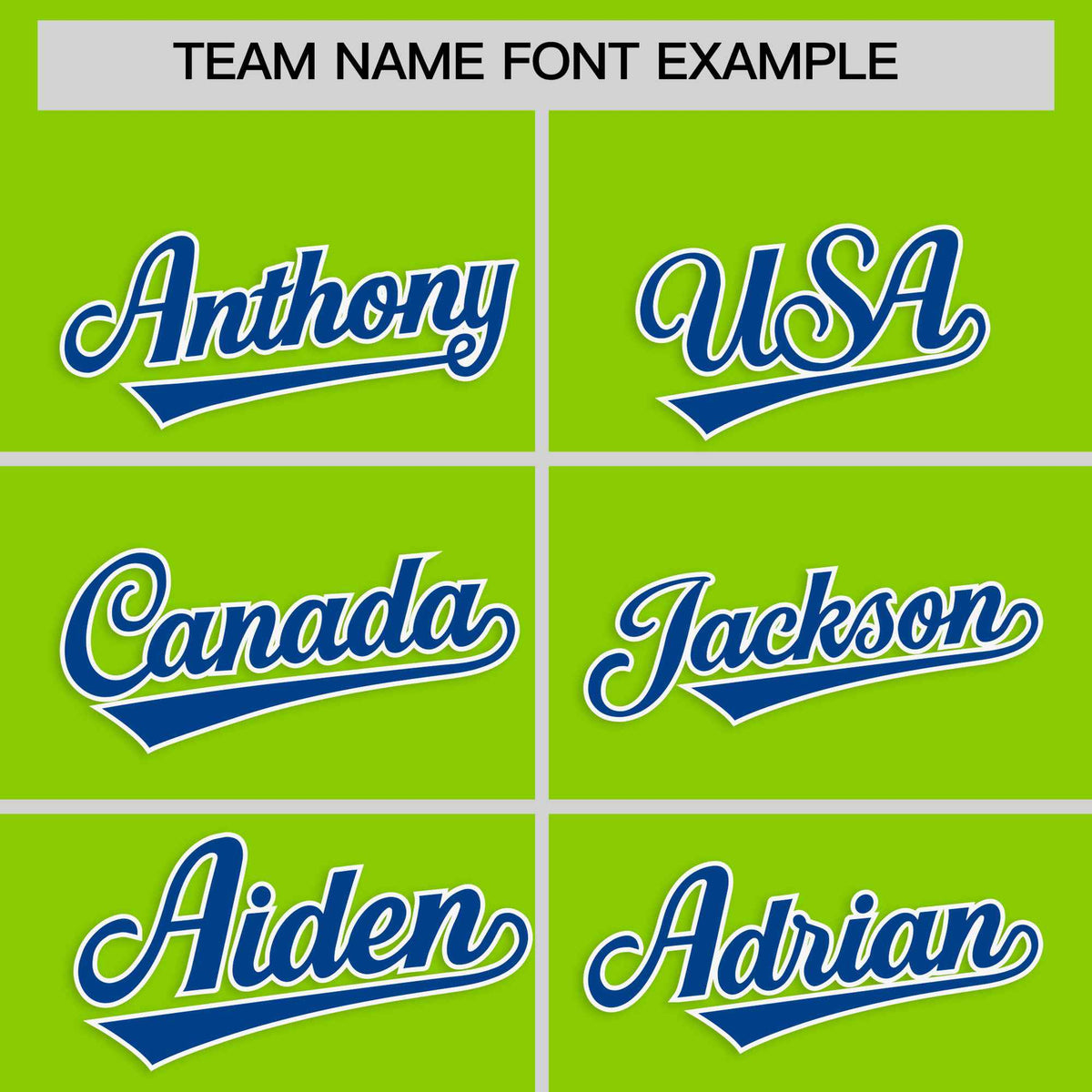 Custom Neon Green Royal Personalized Classic Authentic Baseball Jersey Limited