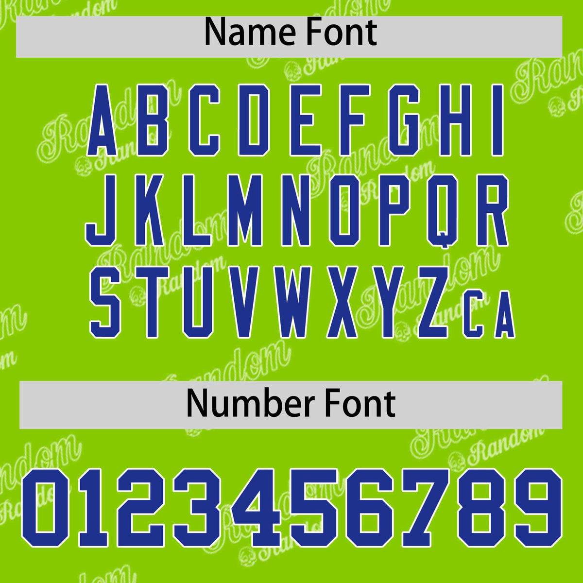 Custom Neon Green Royal Full Button Text Graffiti Pattern Authentic Baseball Jersey Limited