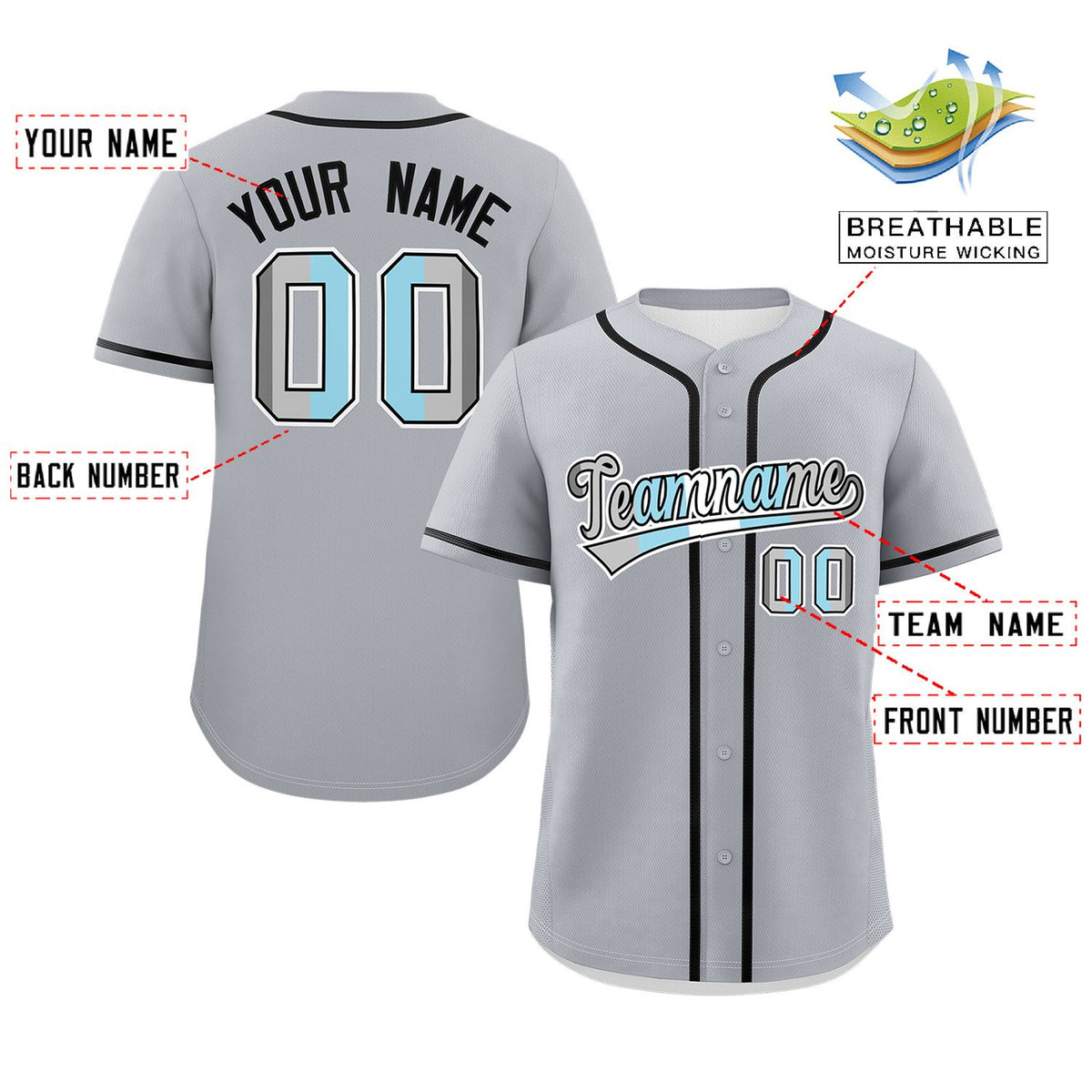 Custom Gray Demiboy For Pride Month Classic Style Authentic Baseball Jersey Limited