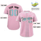 Custom Light Pink Demiboy For Pride Month Classic Style Authentic Baseball Jersey Limited
