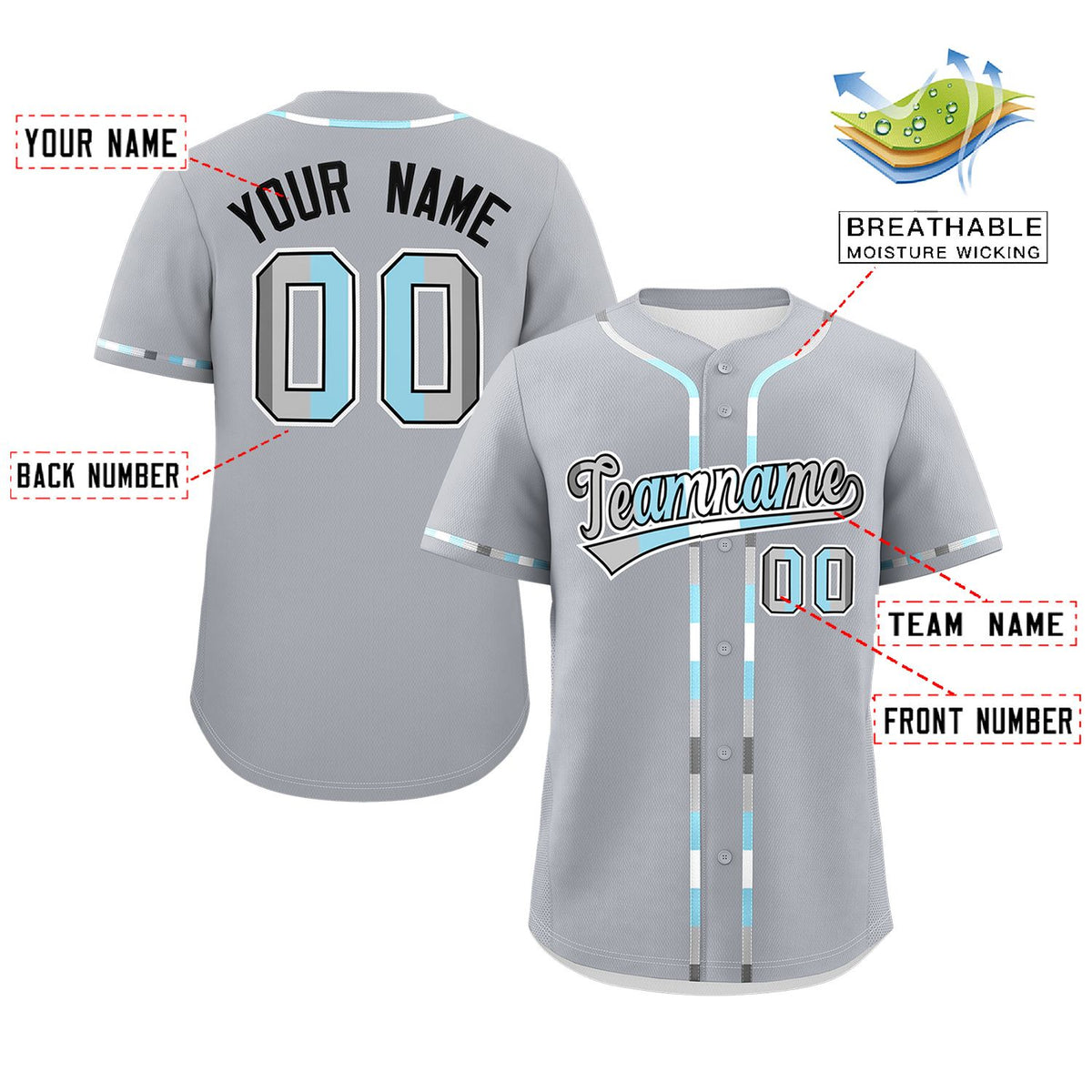 Custom Gray Demiboy For Pride Month Classic Style Authentic Baseball Jersey Limited