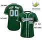 Custom Green Demiboy For Pride Month Classic Style Authentic Baseball Jersey Limited