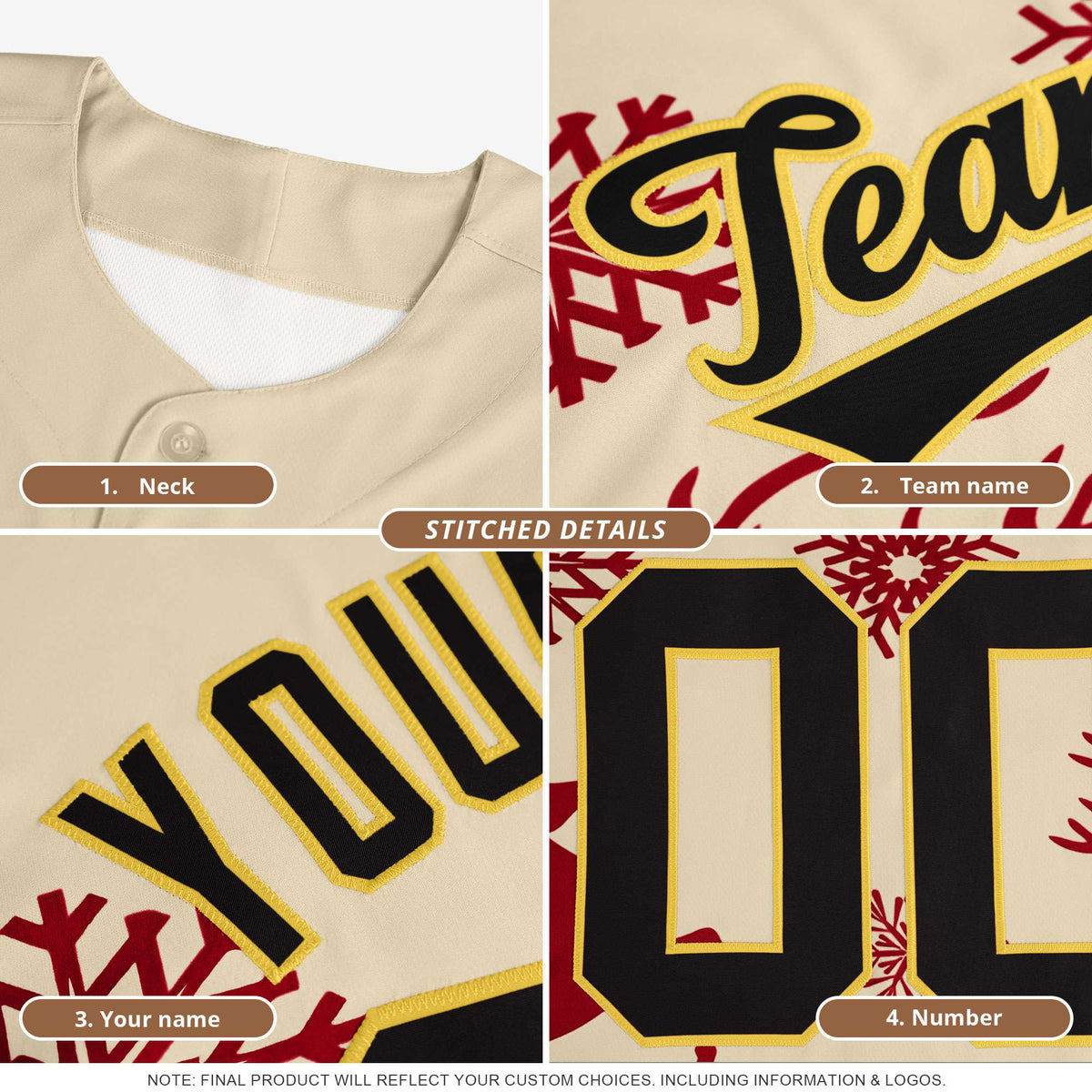Custom Yellow Royal Wind Mark Graffiti Pattern Authentic Baseball Jersey Limited