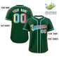Custom Green Genderflux For Pride Month Classic Style Authentic Baseball Jersey Limited