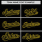 Custom Black Gold Grid Blur Pattern Authentic Baseball Jersey Limited