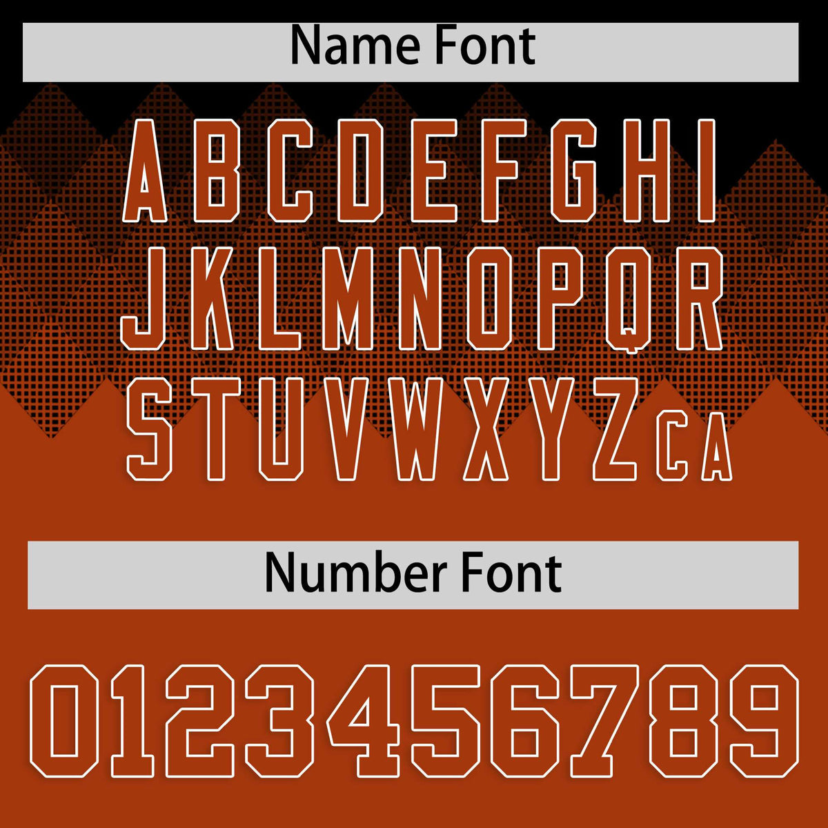 Custom Black Texas Orange Grid Blur Pattern Authentic Baseball Jersey Limited