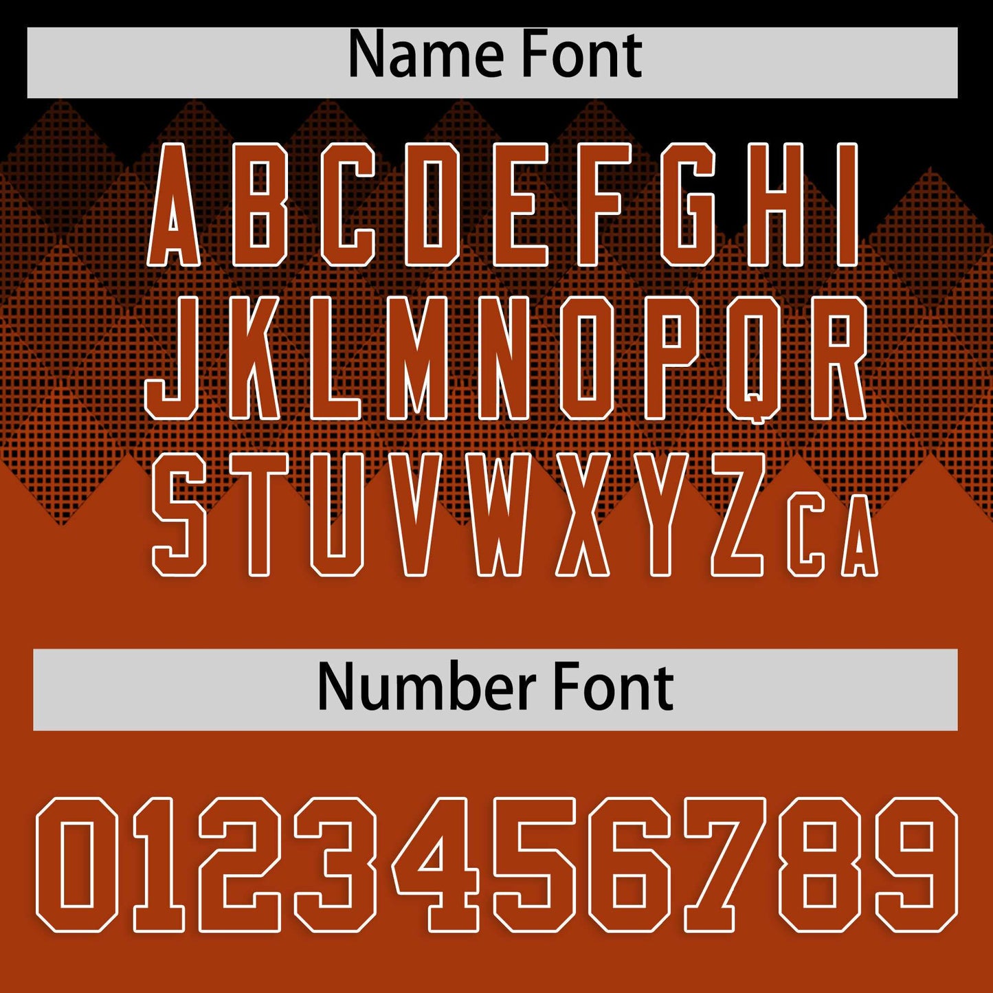 Custom Black Texas Orange Grid Blur Pattern Authentic Baseball Jersey Limited