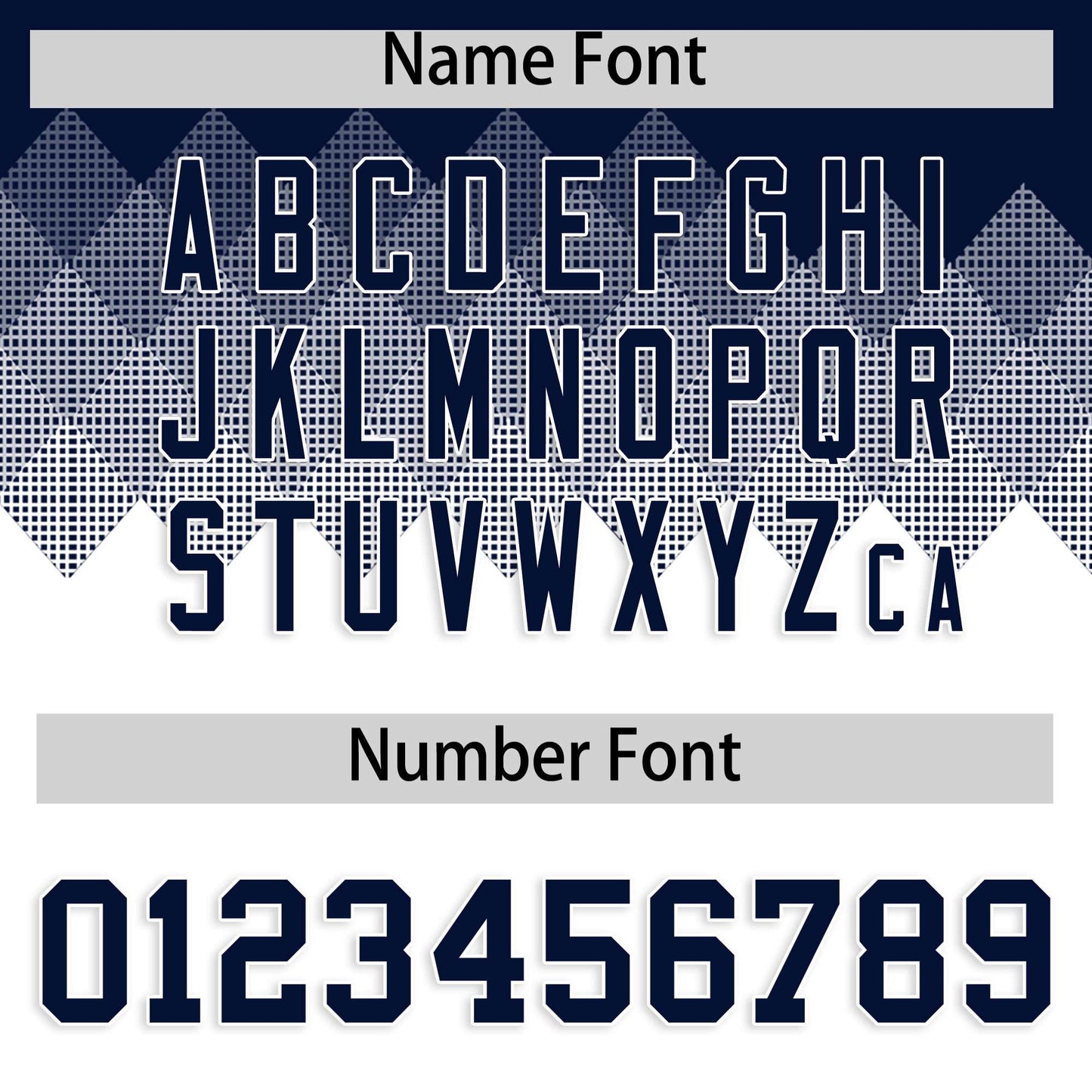 Custom Navy White Grid Blur Pattern Authentic Baseball Jersey Limited