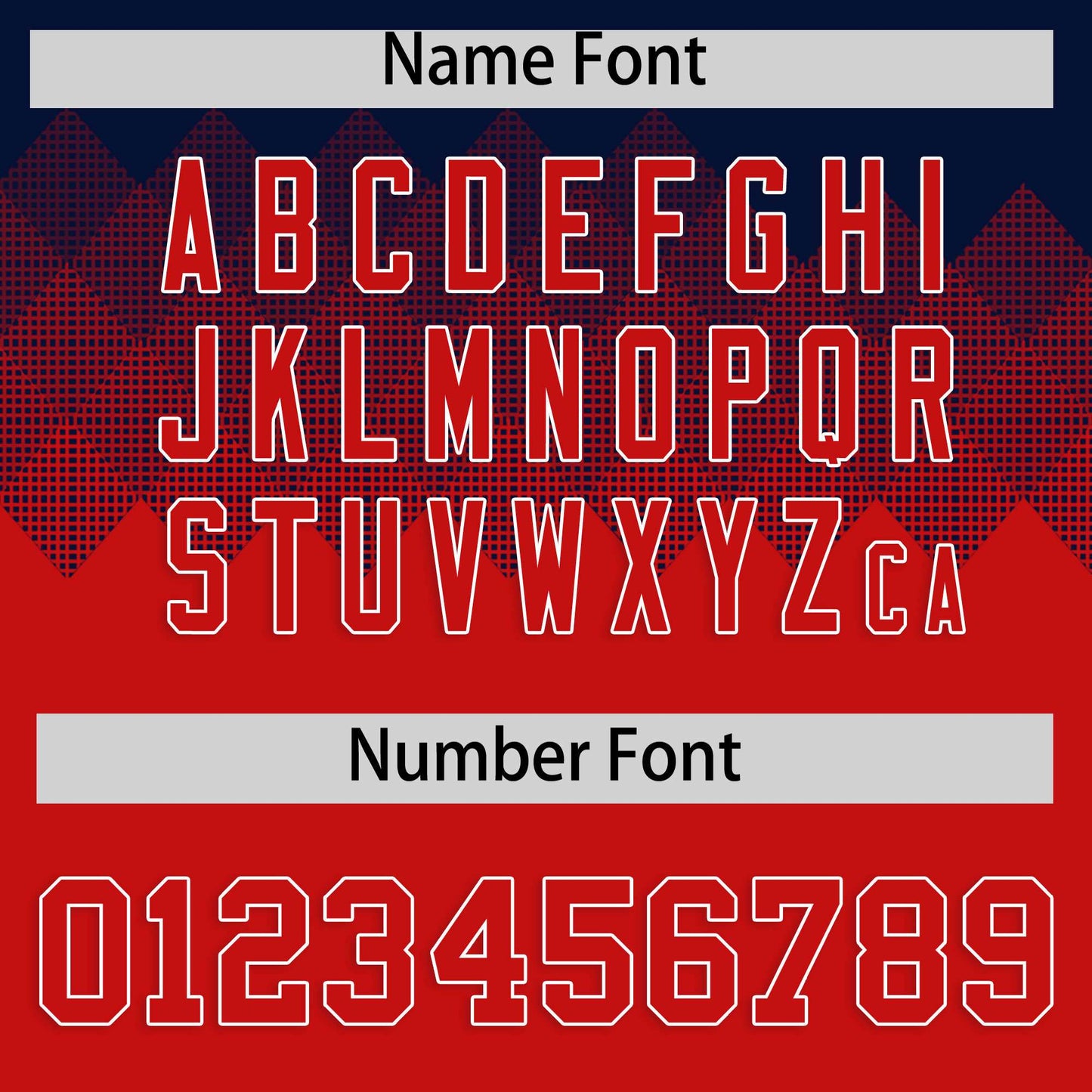 Custom Navy Red Grid Blur Pattern Authentic Baseball Jersey Limited