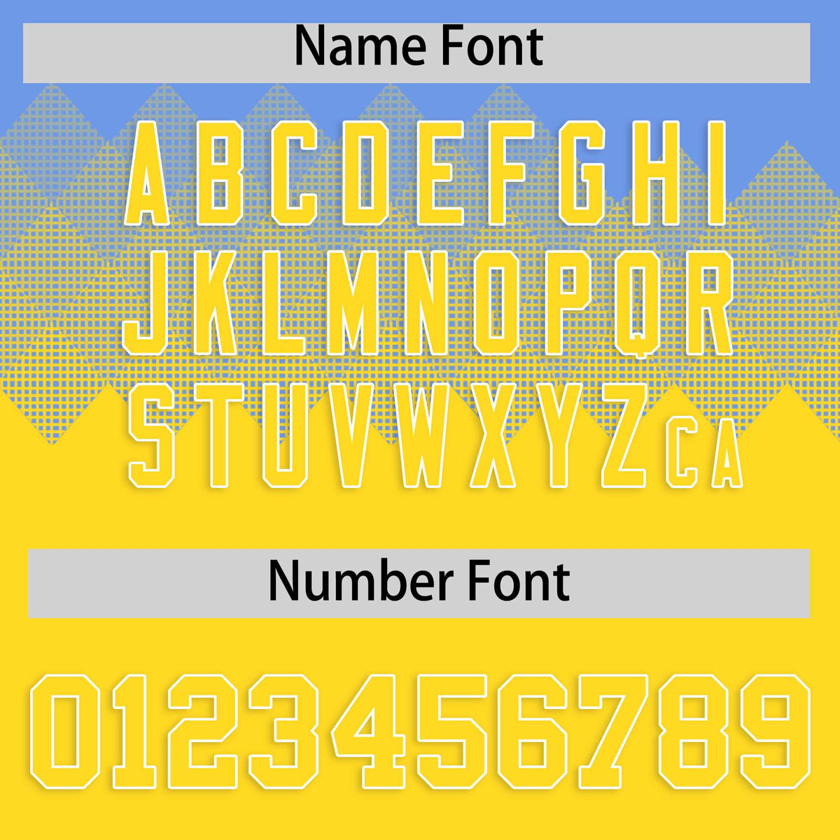 Custom Light Blue Gold Grid Blur Pattern Authentic Baseball Jersey Limited