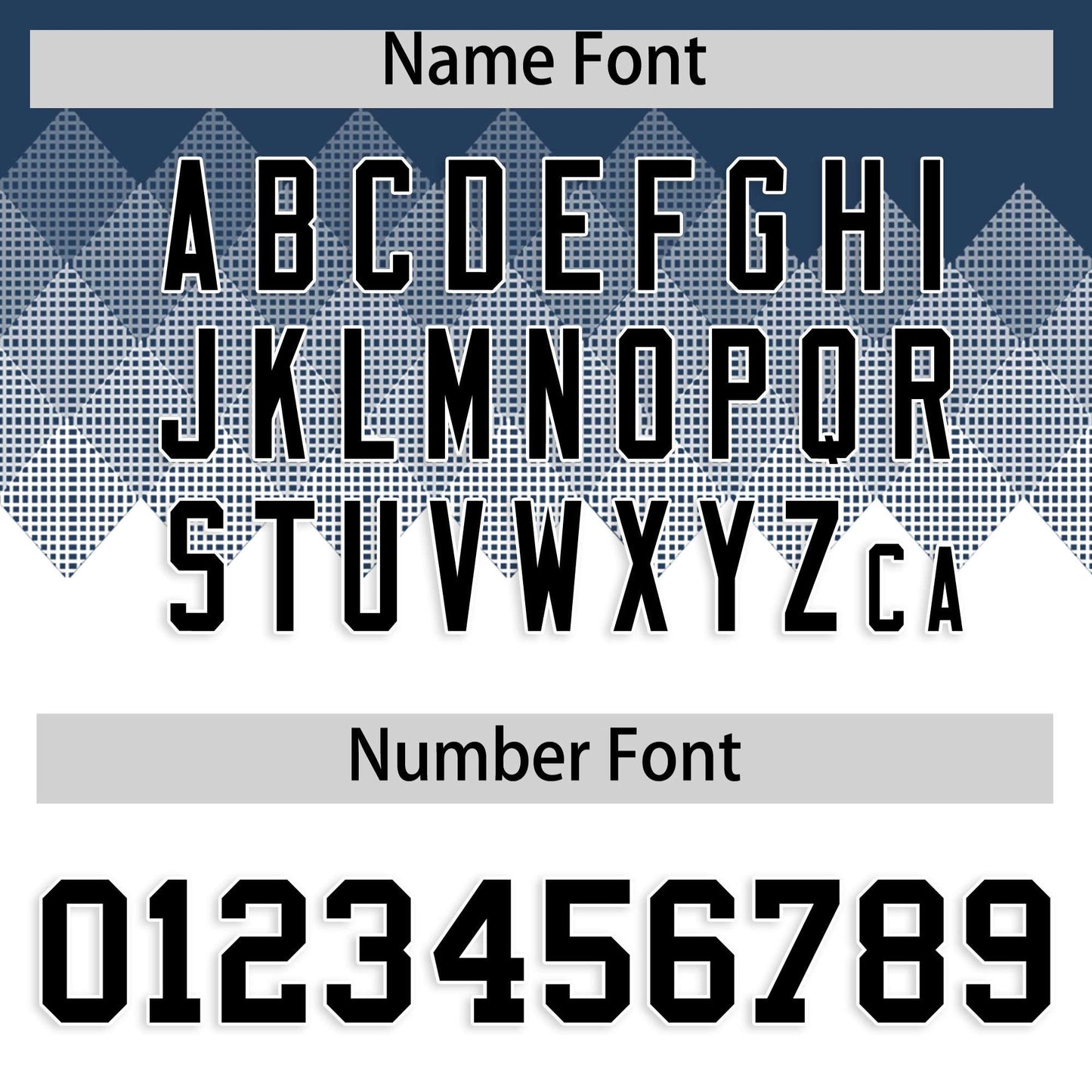 Custom Midnight Blue White Grid Blur Pattern Authentic Baseball Jersey Limited