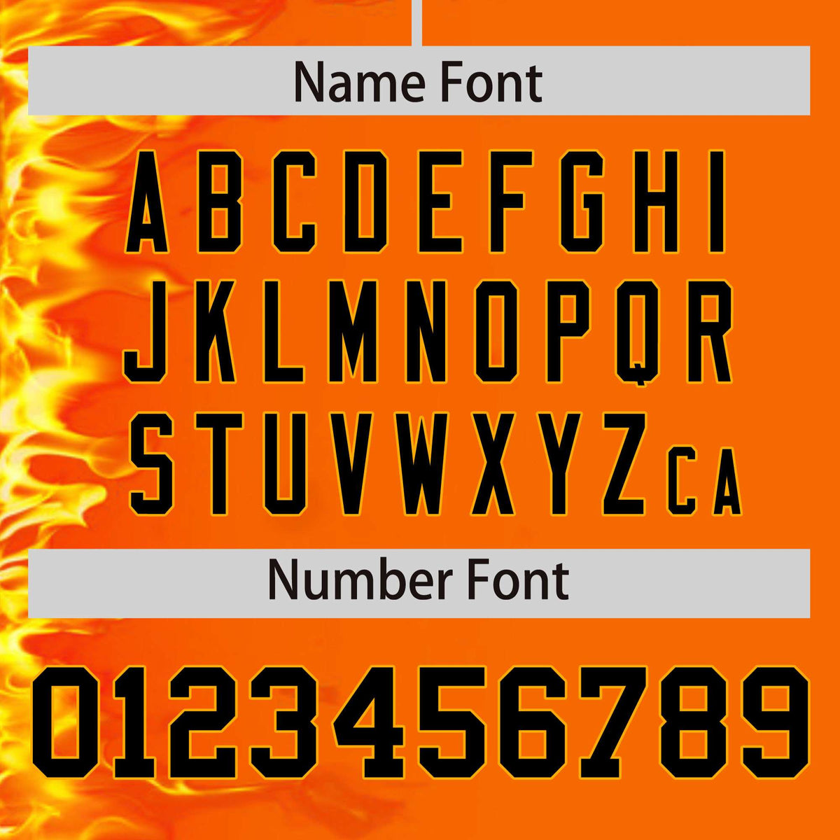 Custom Orange Personalized 3D Flame Design Authentic Baseball Jersey Limited