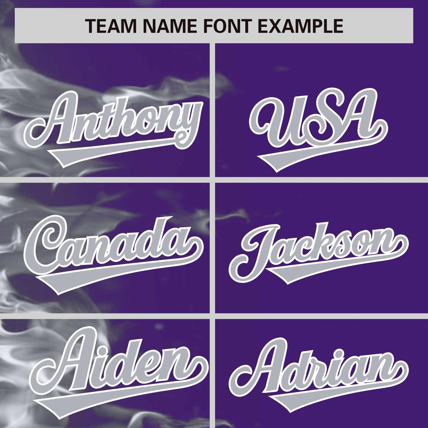 Custom Purple Personalized 3D Flame Design Authentic Baseball Jersey Limited