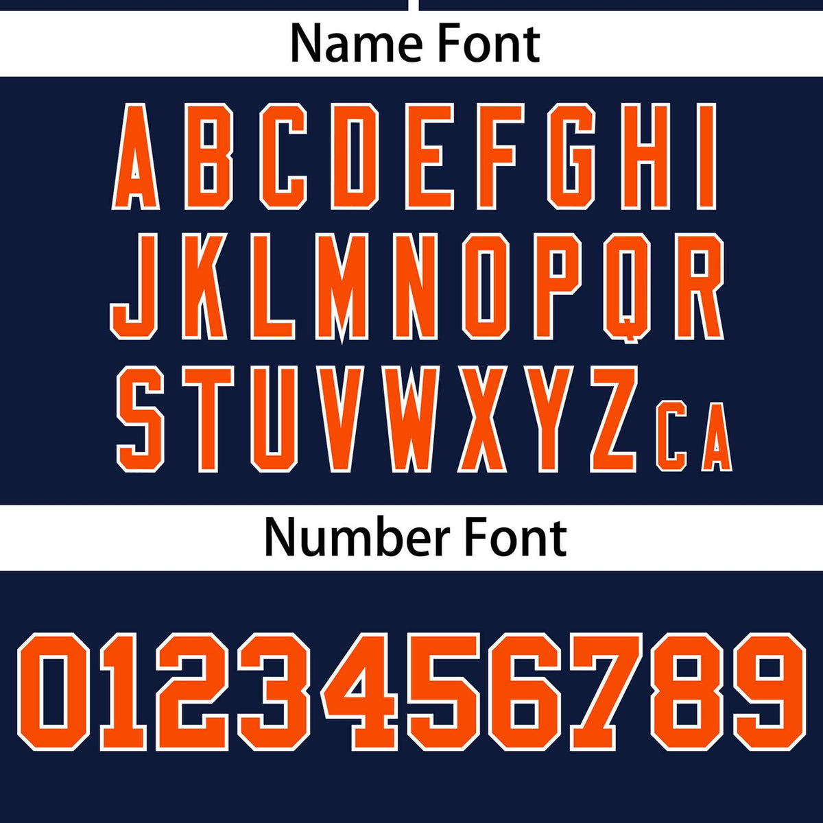 Custom Navy Orange Personalized Gradient Ribbed Design Authentic Baseball Jersey Limited