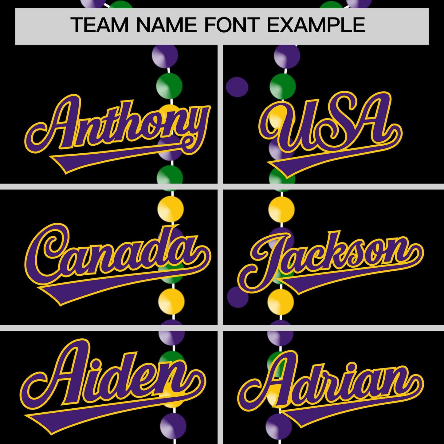 Custom Black Purple Gold Personalization Graffiti Mardi Gras Authentic Baseball Jersey Limited