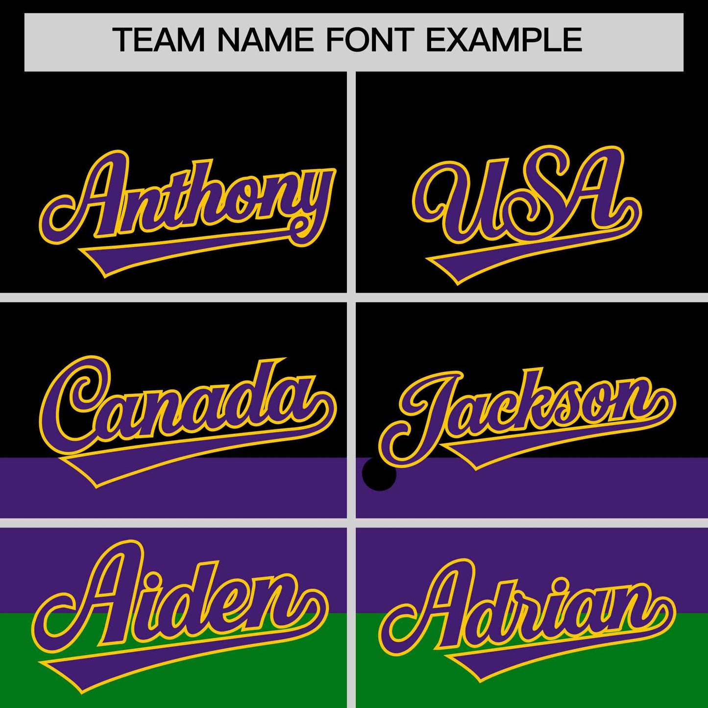 Custom Black Purple Kelly Green Gold Personalization Mardi Gras Authentic Baseball Jersey Limited