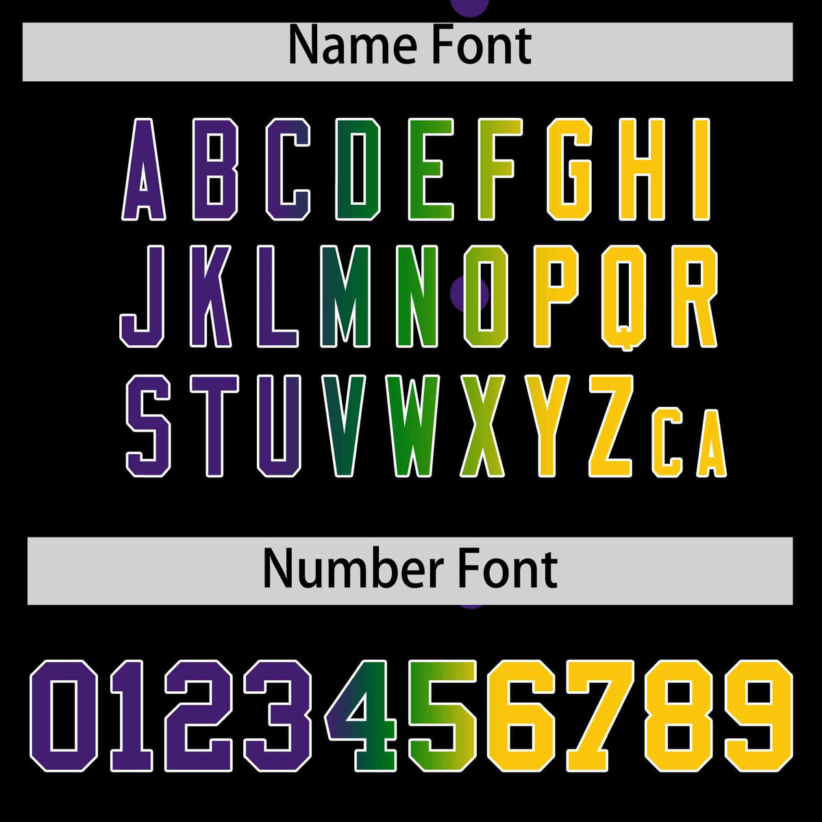 Custom Black Purple Kelly Green Gold Personalization Gradient Mardi Gras Authentic Baseball Jersey Limited