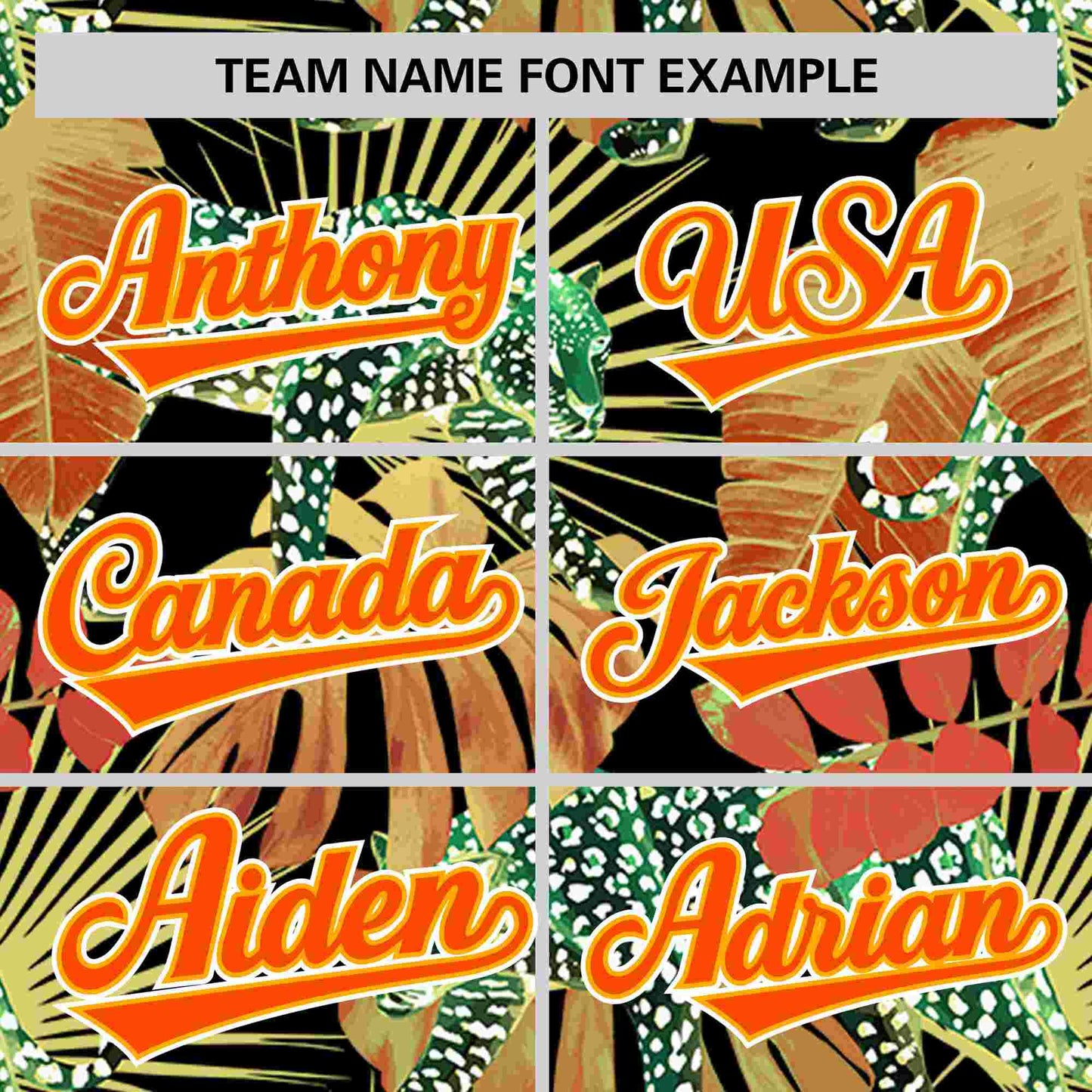 Custom Yellow Personalized Leopard Graffiti Pattern Authentic Baseball Jersey Limited