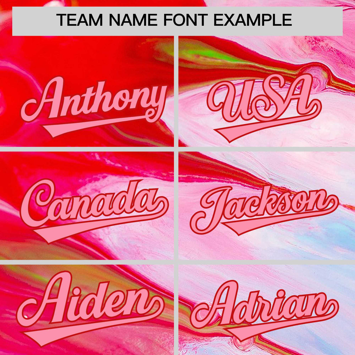 Custom Red Split Fashion Fluid Pattern Authentic Baseball Jersey Limited