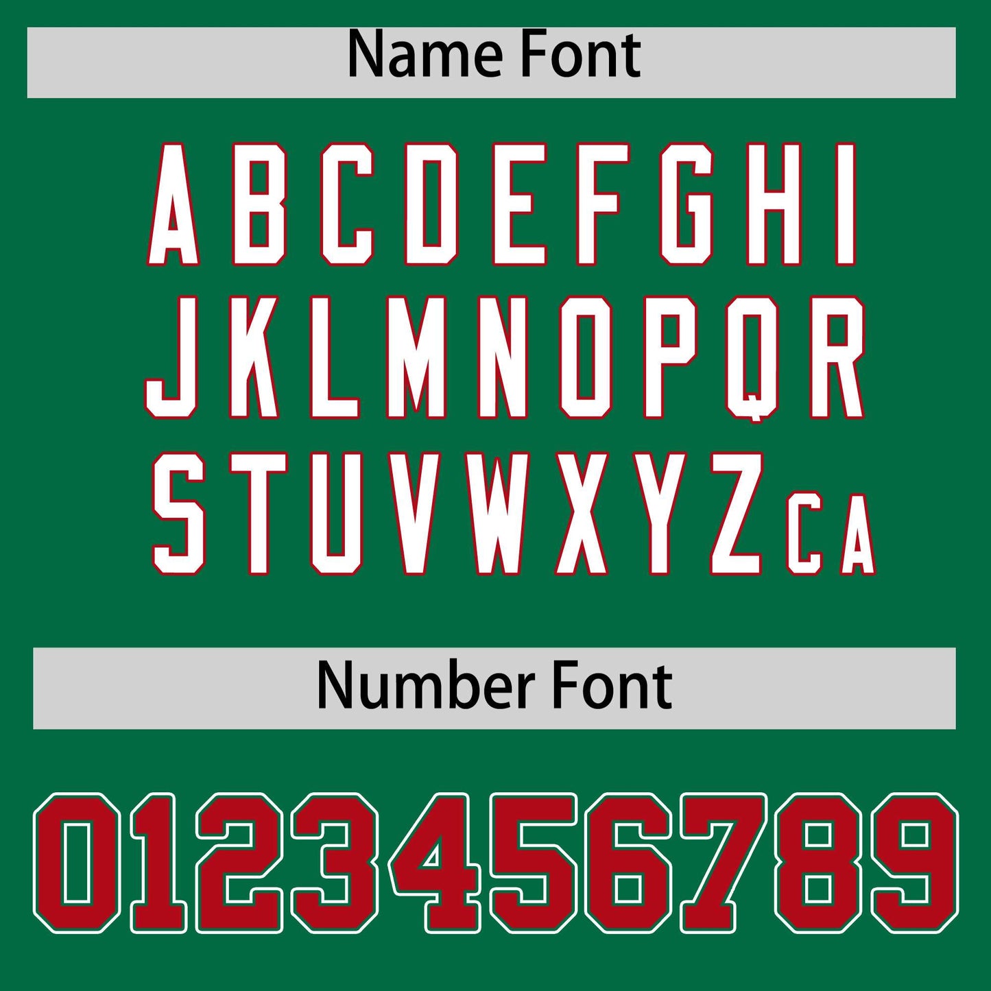 Custom Kelly Green Red Personalized Color Block Authentic Baseball Jersey Limited