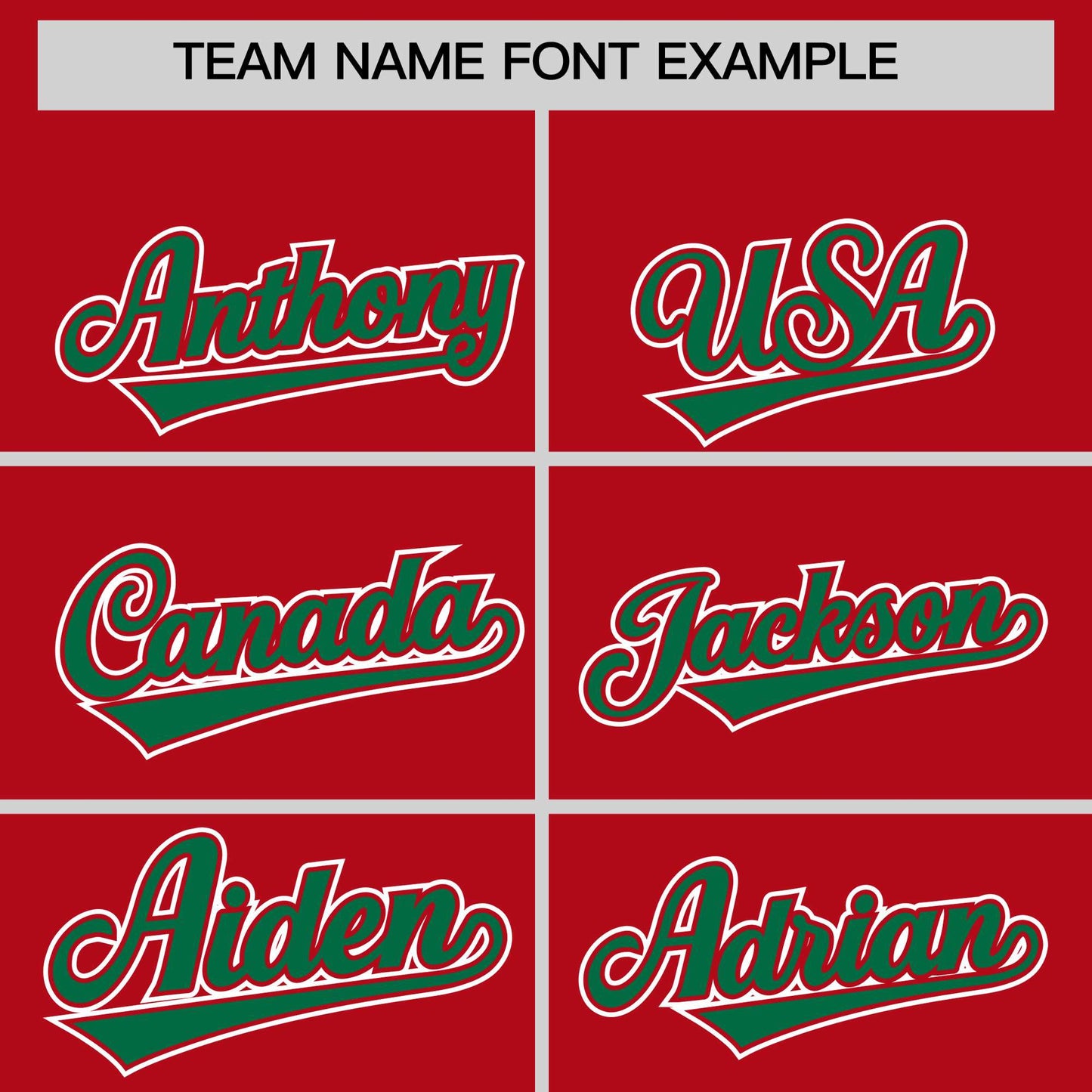 Custom Red Kelly Green Personalized Color Block Authentic Baseball Jersey Limited