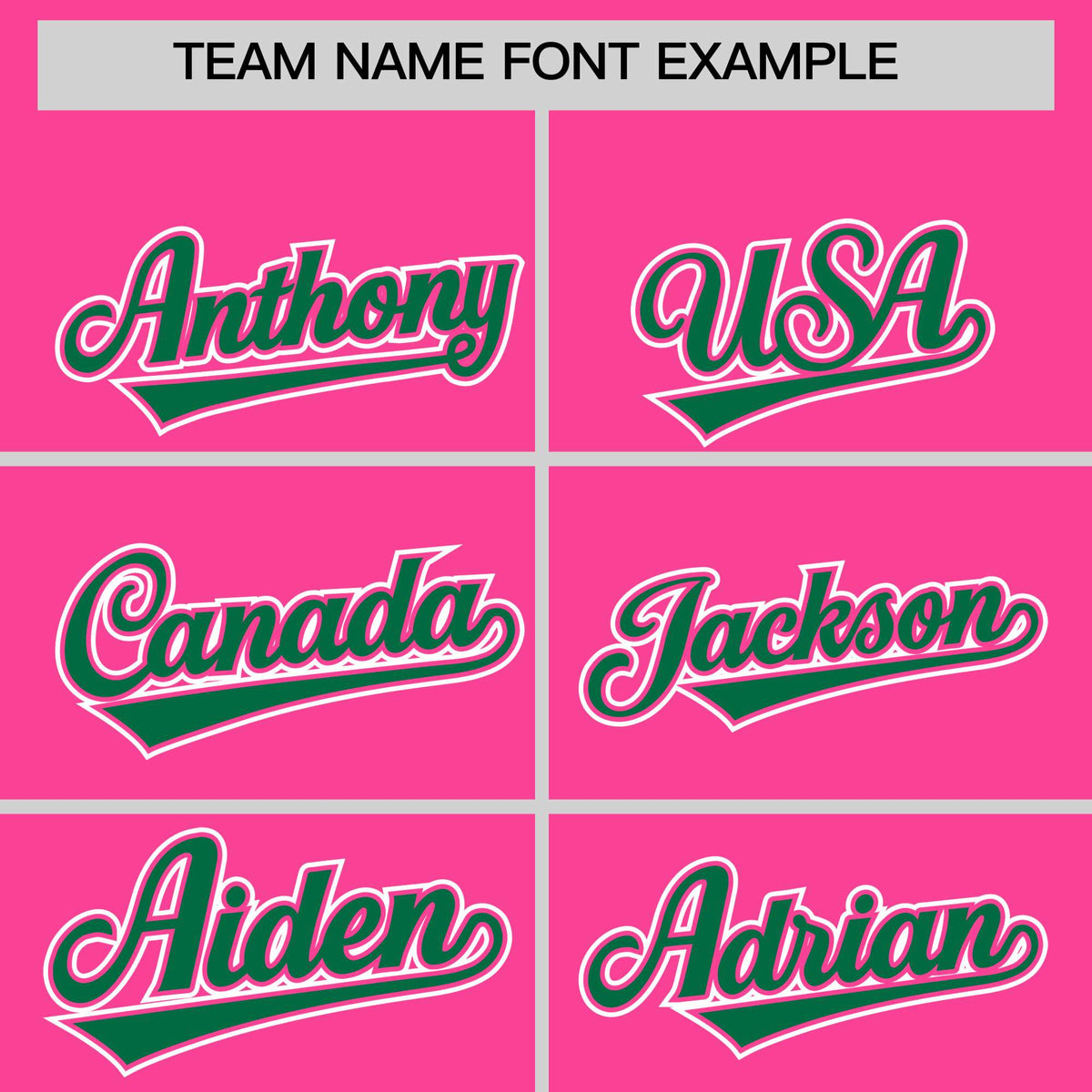 Custom Pink Kelly Green Personalized Color Block Authentic Baseball Jersey Limited