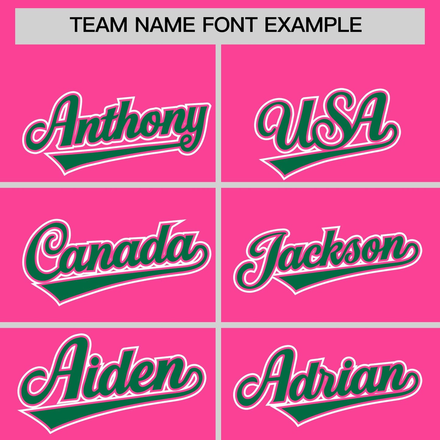 Custom Pink Kelly Green Personalized Color Block Authentic Baseball Jersey Limited