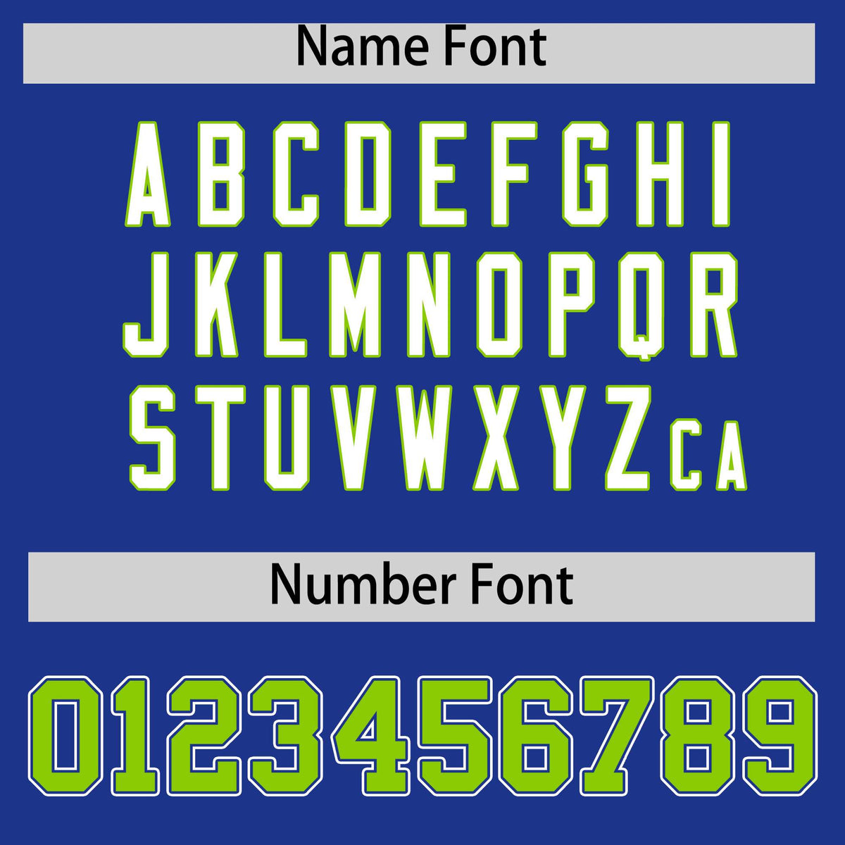 Custom Royal Neon Green Personalized Color Block Authentic Baseball Jersey Limited